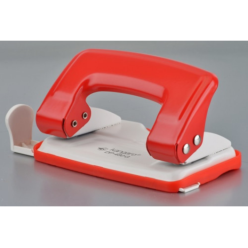 Kangaro Lyukasztó kétlyukú 12lap műanyag 480G piros-fehér