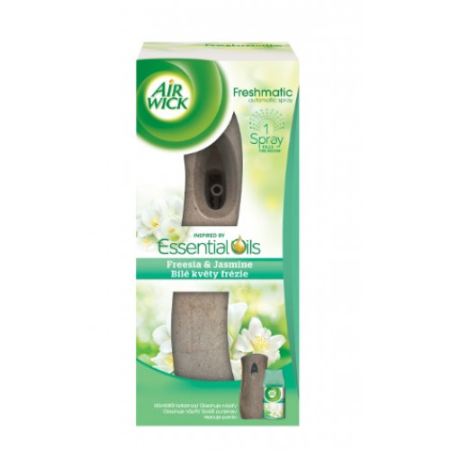 Air Wick Illatosító készülék 250ml Fress Matic Fresia és Jázmin (fehér virág )