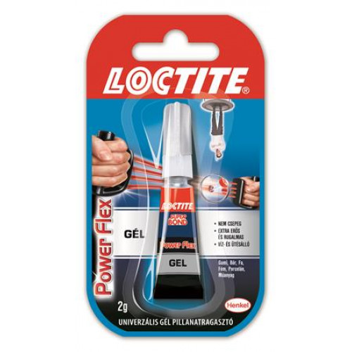 Henkel Pillanatragasztó gél 2g Loctite Super Bond Power Gél