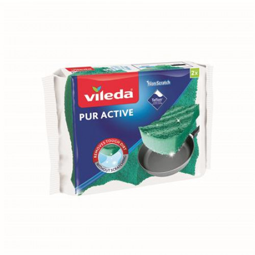 Vileda Mosogatószivacs 2db Pure Active