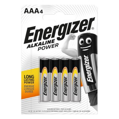 Energizer Elem AAA mikro 4db Alkaline Power