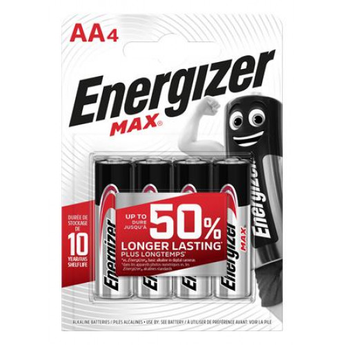 Energizer Elem AA ceruza 4db Max