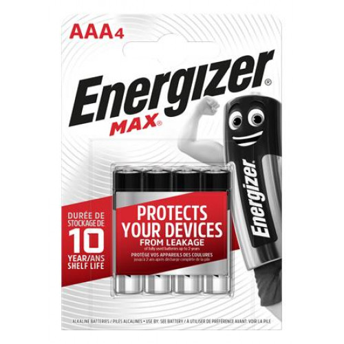 Energizer Elem AAA mikro 4db Max