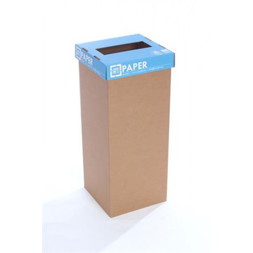 Recobin Szelektív hulladékgyűjtő újrahasznosított angol felirat 60l Office kék