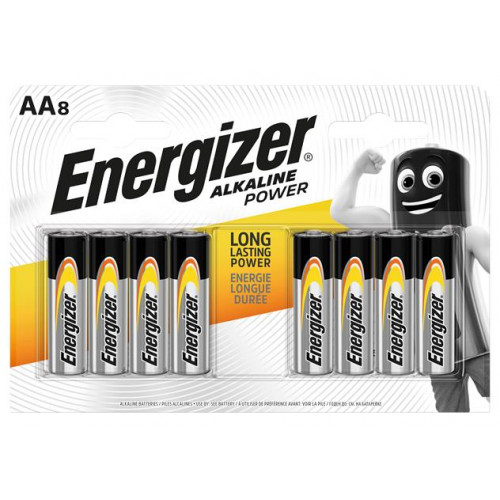 Energizer Elem AA ceruza 8 db Alkaline Power