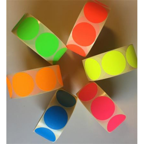 Etikett 38mm kör 1000 etikett/tekercs zöld