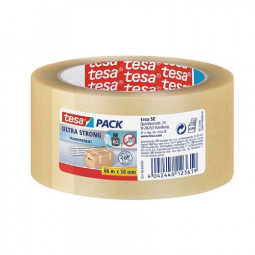 Tesa Csomagolószalag 50mmx66m Ultra Strong átlátszó