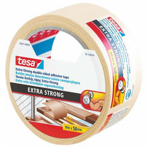 Tesa Ragasztószalag kétoldalas extra erős 50mmx10m Extra Strong