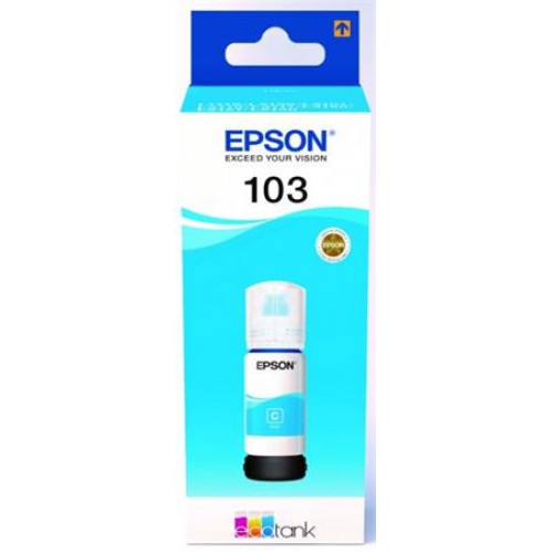 Epson T00S24A Tinta EcoTank L3110 L3150 L1110 nyomtatókhoz cián 65 ml