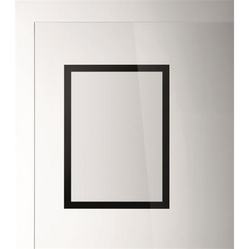 Durable Bemutató keret A4 elektrosztatikus Duraframe Sun fekete
