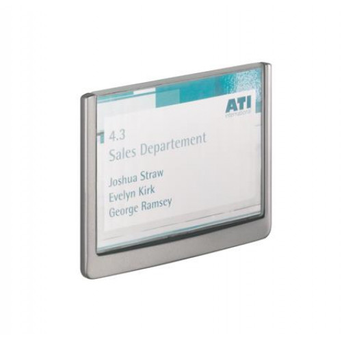 Durable Információs tábla 149x105,5mm Click Sign szürke