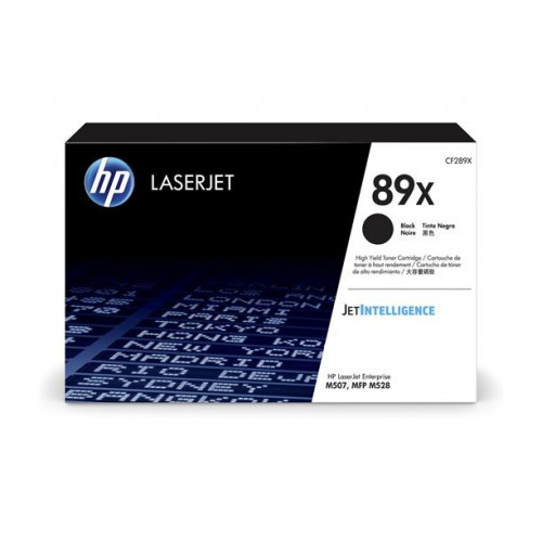 HP CF289X Lézertoner Enterprise M507 MFP M528 nyomtatókhoz 89X fekete 10k