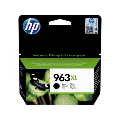 HP 3JA30AE Tintapatron OfficeJet Pro 9010 9020 nyomtatókhoz 963XL fekete 2000 oldal