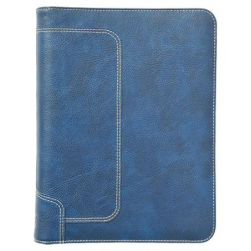 Saturnus Kalendárium gyűrűs betétlapokkal M fényes műbőr 227 kék