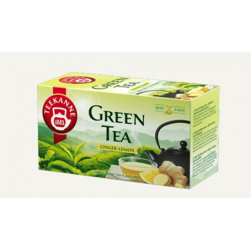 Teekanne Zöld tea 20x1,65g Green Tee gyömbér citrom