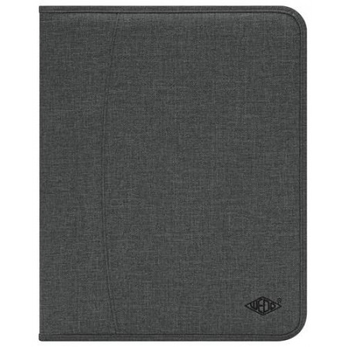 Wedo Konferencia mappa A4 poliészter cipzáras College szürke