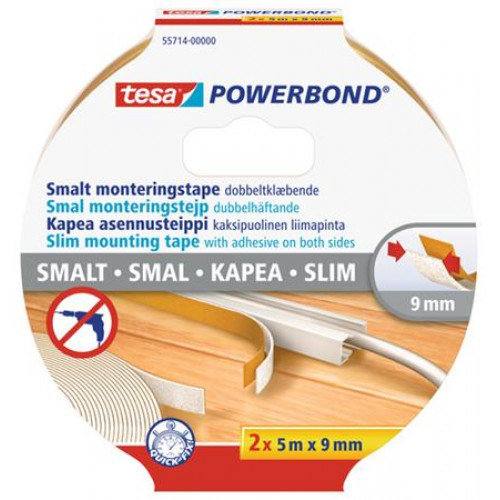 Tesa Szerelőszalag keskeny 19mmx5m Powerbond