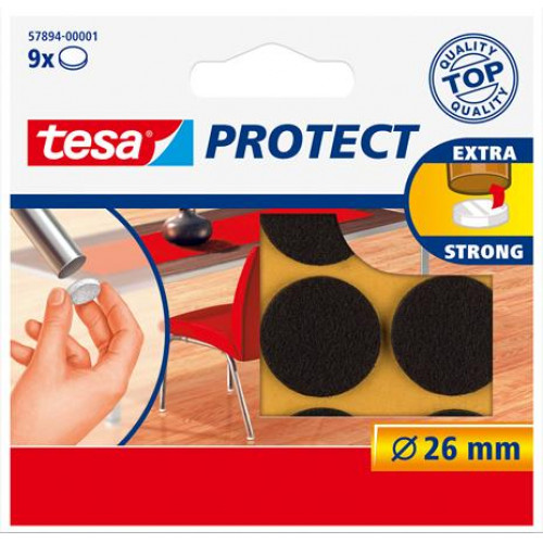 Tesa Filckorong karcolásgátló 26mm Protect barna