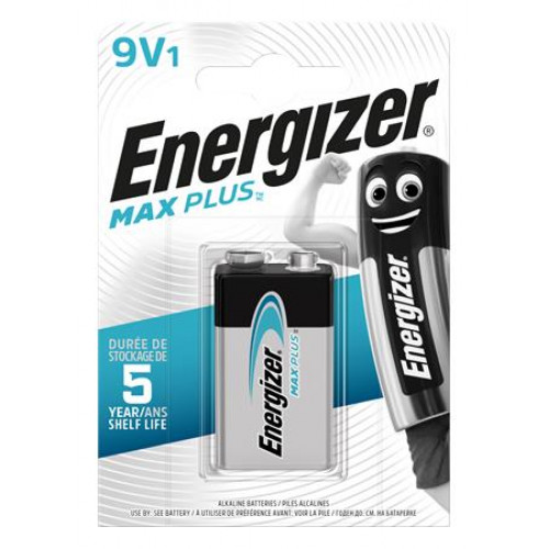 Energizer Elem 9V 1db Max Plus