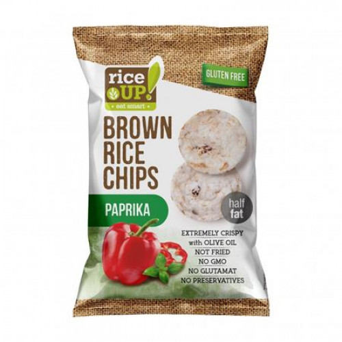 Rice Up Barnarizs chips 60g paprikás