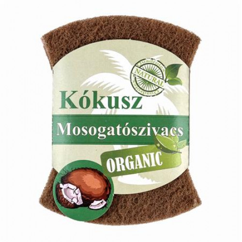 Bio Natural Mosogatószivacs 2db kókusz