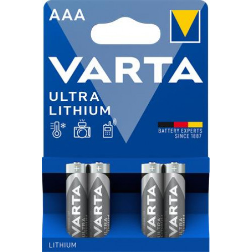 Varta Elem AAA mikro 4db Ultra Lithium