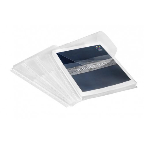 Viquel Katalógustartó genotherm lefűzhető A4 200 mikron füllel 20mm víztiszta