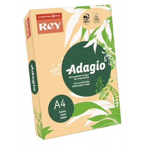 Rey Másolópapír színes A4 80g Adagio pasztell lazac
