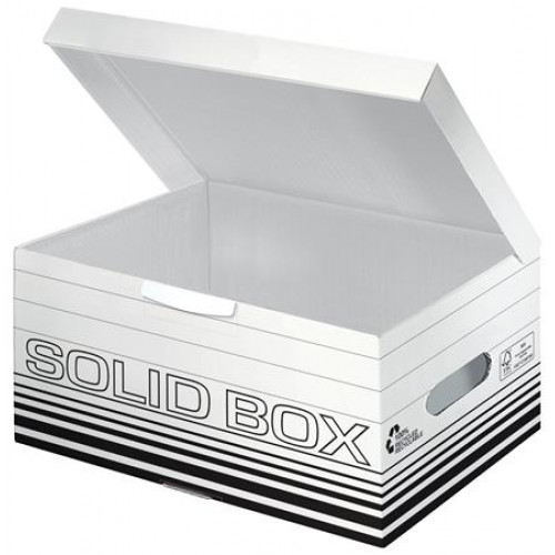 Leitz Archiválódoboz S méret Solid fehér