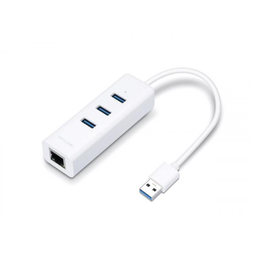 Tp-Link USB elosztó-HUB és ethernet átalakító 3 port USB 3.0 UE330