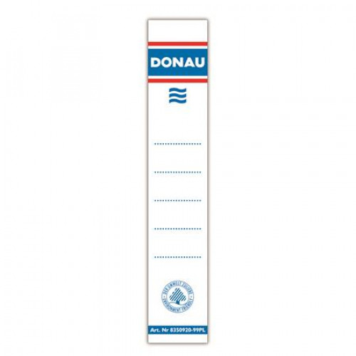 Donau Cserecímke iratrendezőhöz kétoldalas 28x153mm fehér