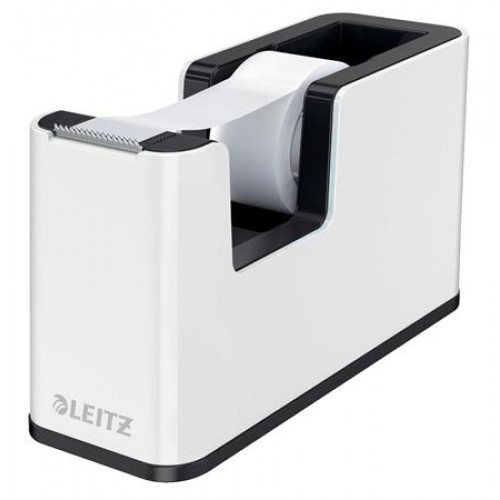 Leitz Ragasztószalag-adagoló asztali feltöltött Wow fehér-fekete