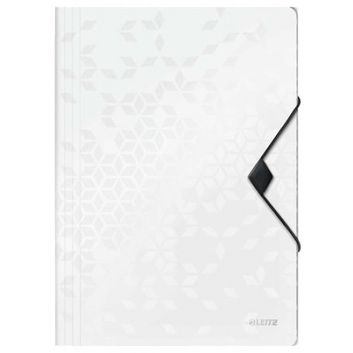 Leitz Gumis mappa PP A4 Wow fehér