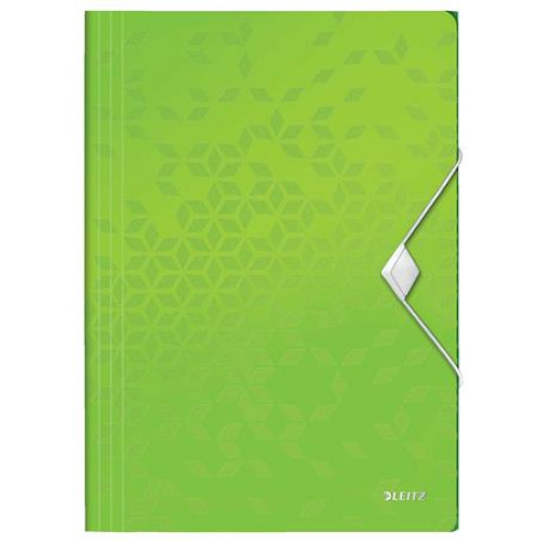 Leitz Gumis mappa PP A4 Wow zöld