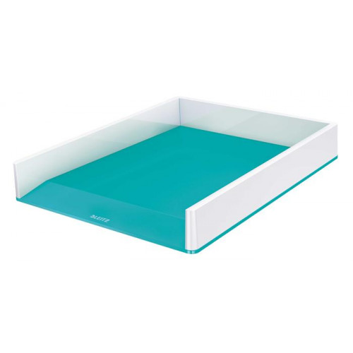 Leitz Irattálca műanyag kettős színhatású Wow jégkék