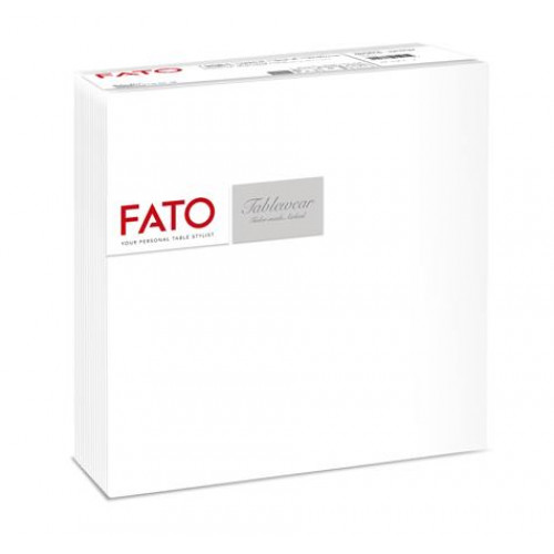 Fato Szalvéta 1/4 hajtogatott 40x40cm Airlaid Shade fehér