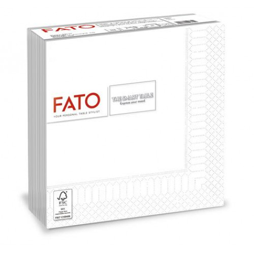 Fato Szalvéta 1/4 hajtogatott 33x33cm Smart Table fehér