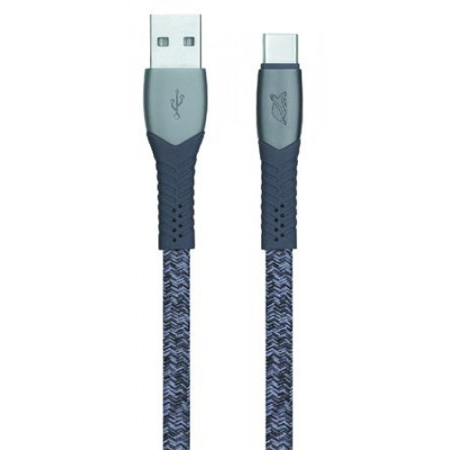 Rivacase USB kábel USB - USB-C 1,2m PS6102 szürke