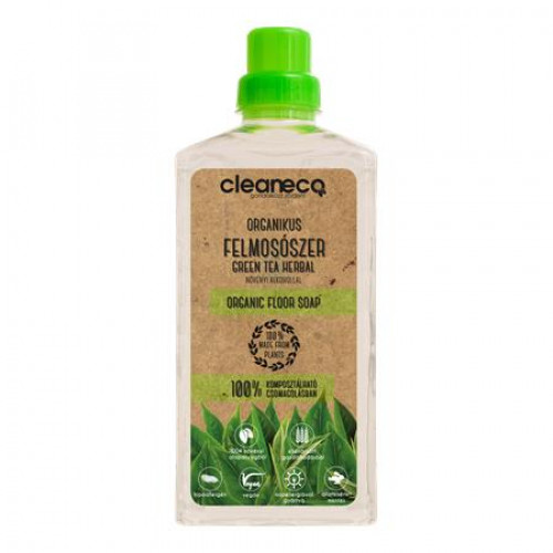 Cleaneco Padló-és felülettisztító 1l organikus Green tea herbal