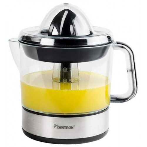 Bestron Citrus facsaró 0,7l fekete-inox