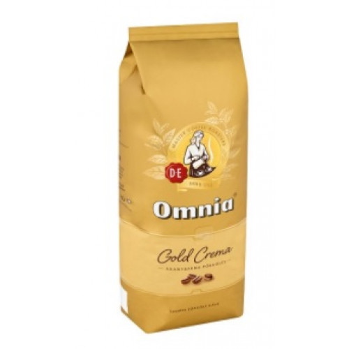 Douwe Egberts Kávé pörkölt szemes 1000g Omnia Gold Crema