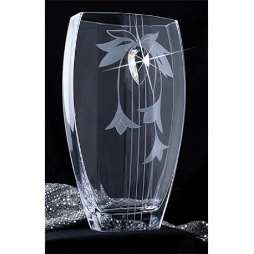 Lorentina Vase virágmintás 35 cm