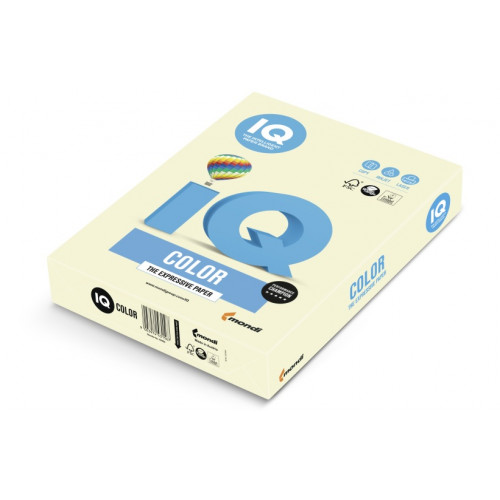 IQ Color Másolópapír színes A4 80g BE66 pasztell vanília