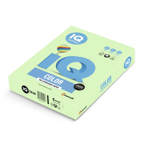 IQ Color Másolópapír színes A4 80g MG28 pasztell zöld