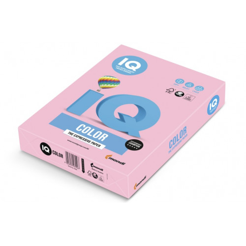 IQ Color Másolópapír színes A4 80g OPI74 pasztell rózsaszín