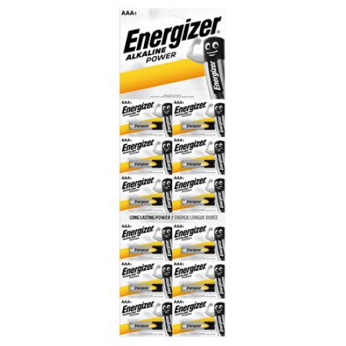 Energizer Elem AAA mikro 12db egyesével téphető Alkaline Power Kartella