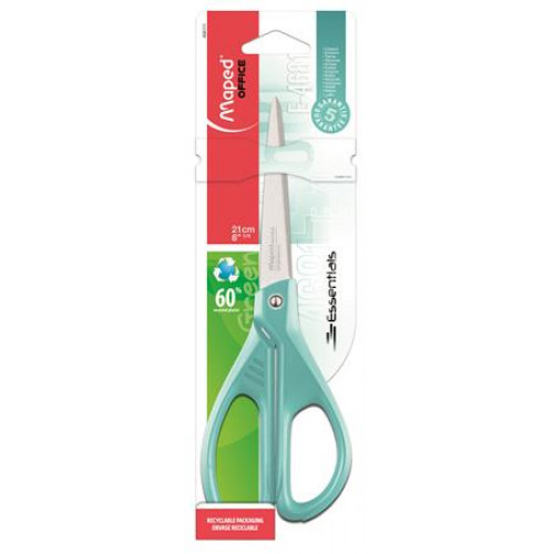 Maped Olló irodai 21cm Essentials Green türkizkék