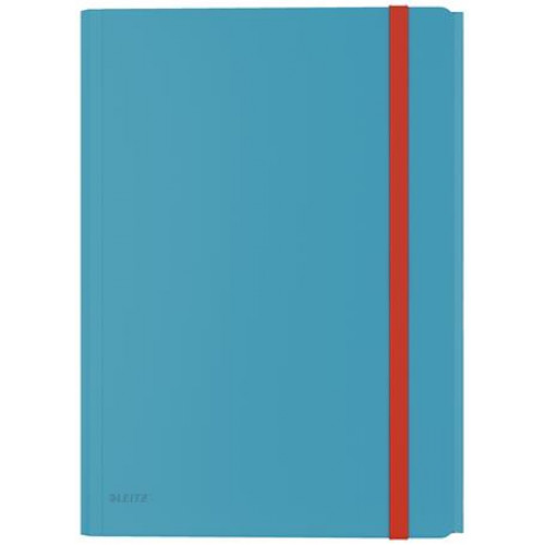 Leitz Gumis mappa extra tasakkal PP A4 Cosy nyugodtkék