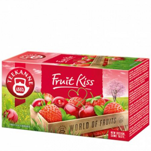 Teekanne Gyümölcstea 20x2,5g Fruit kiss eper-meggy
