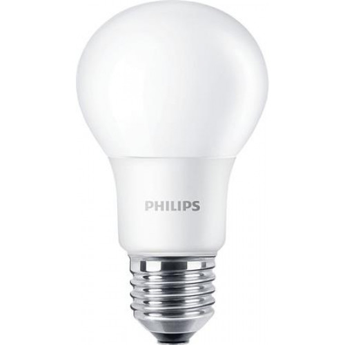 Philips LED izzó E27 gömb 5W 470lm 4000K A60 CorePro
